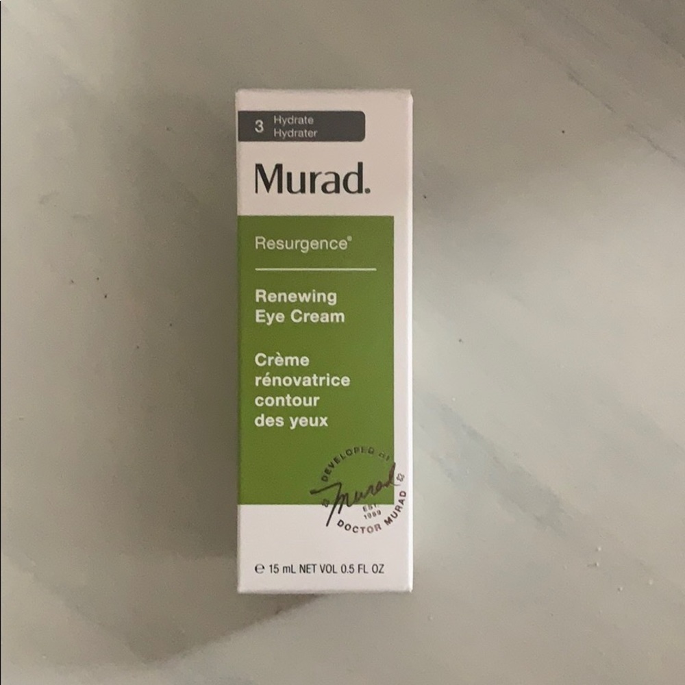 🆕 Murad resurgence renewing eye cream 👀